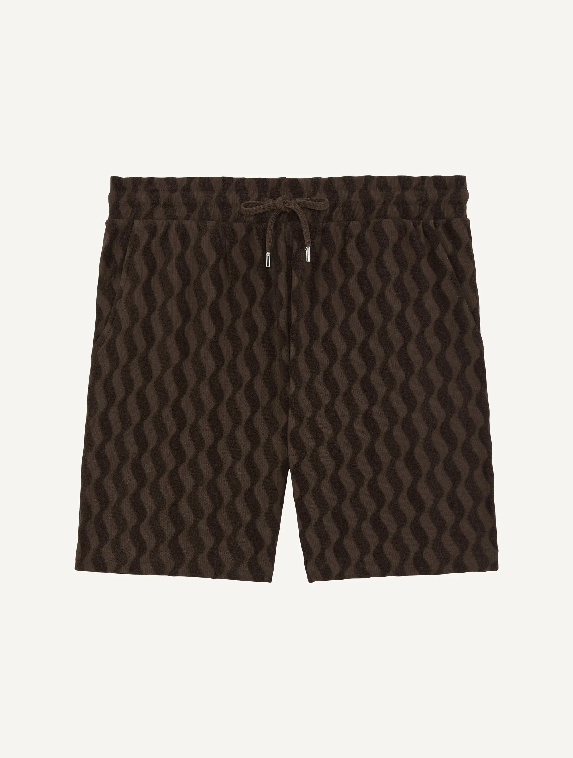 AUGUSTO TERRY COTTON SHORTS - 1