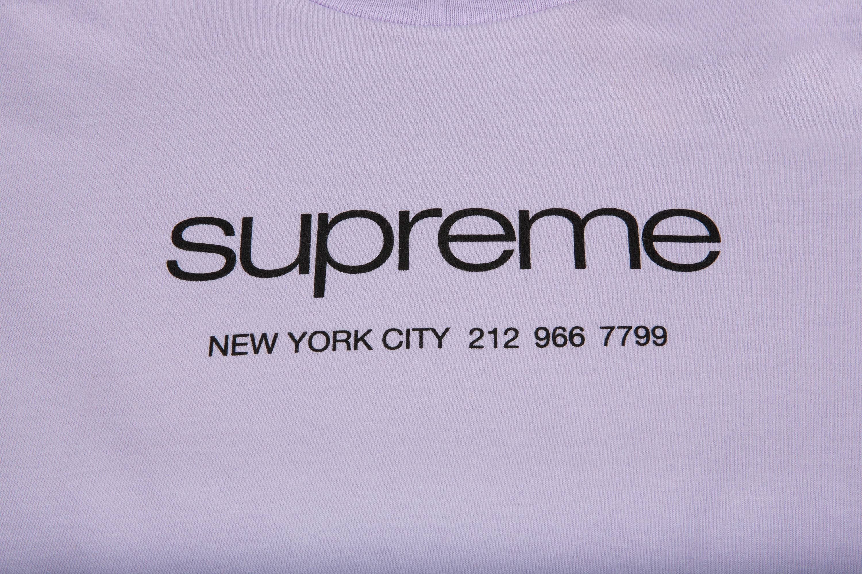 Supreme Shop Tee 'Light Purple' - 2