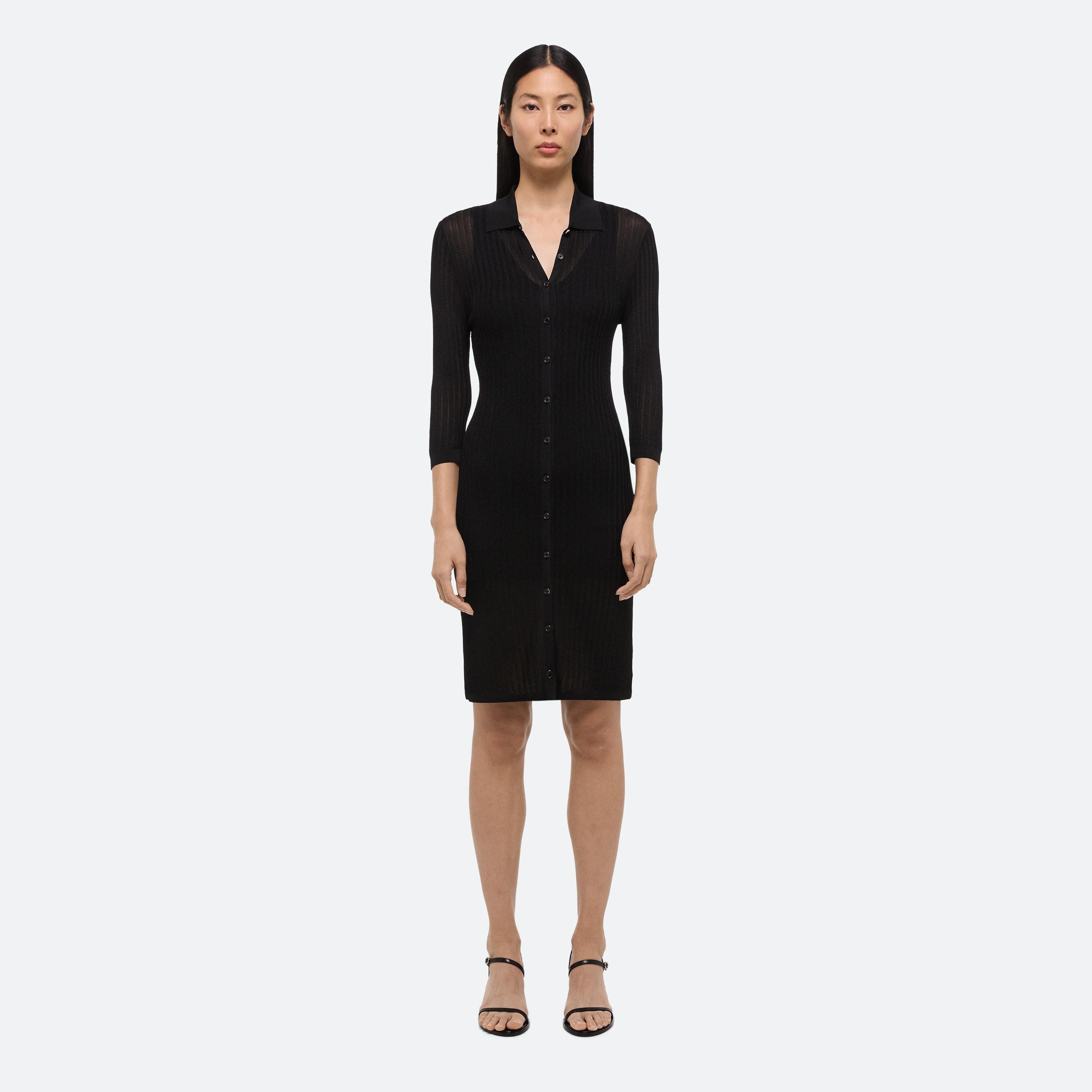 POINTELLE POLO DRESS - 3