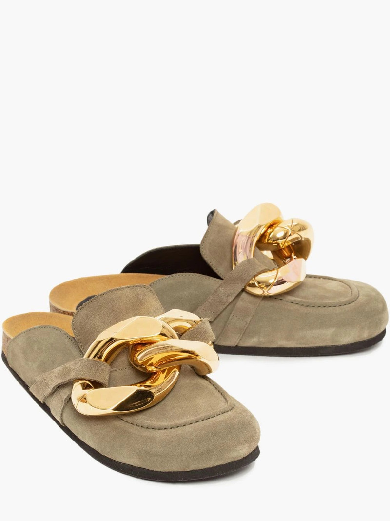JW Anderson MEN'S CHAIN LOAFER MULES outlook