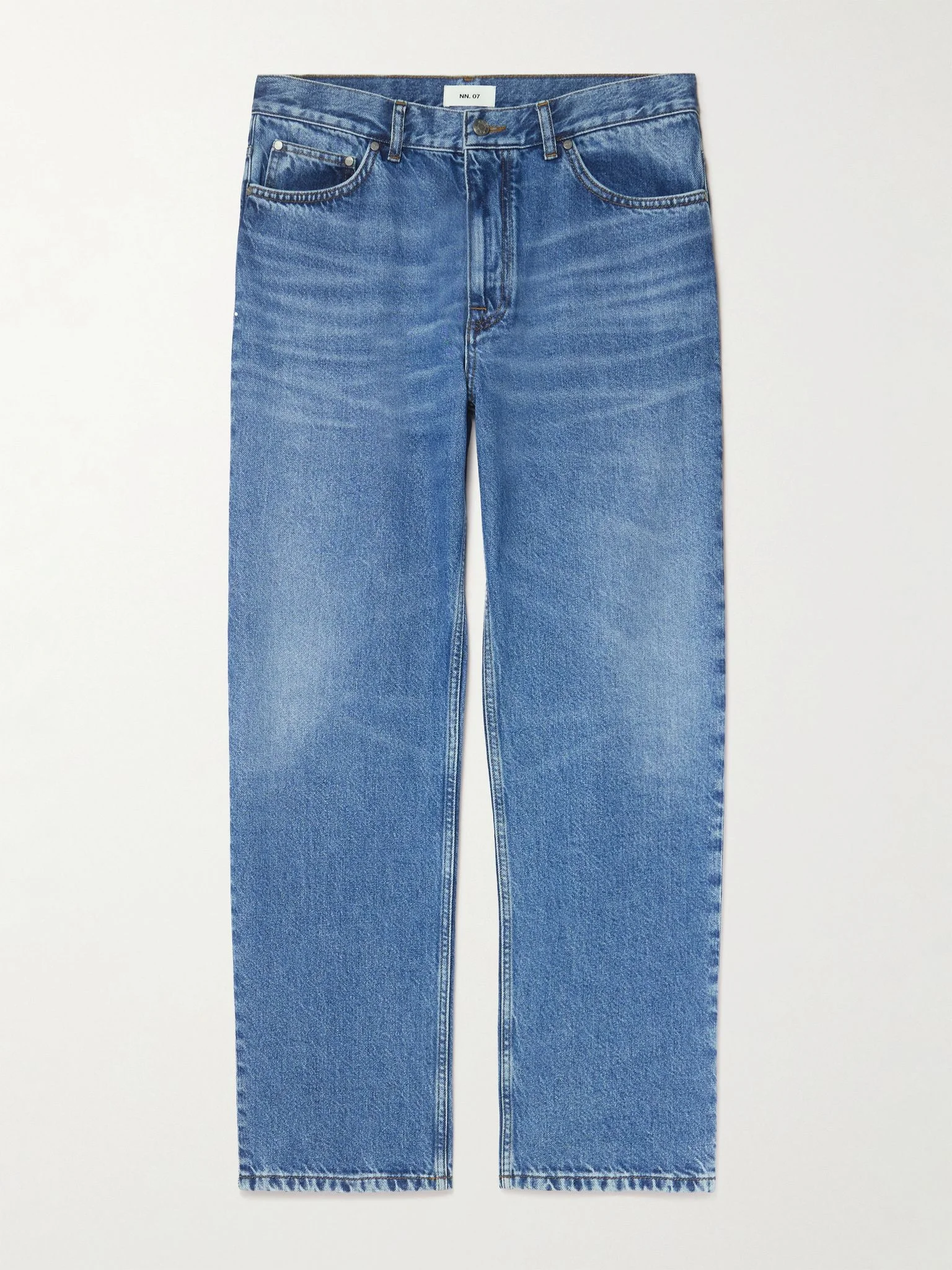Otis 1882 Straight-Leg Organic Jeans Blue - 1