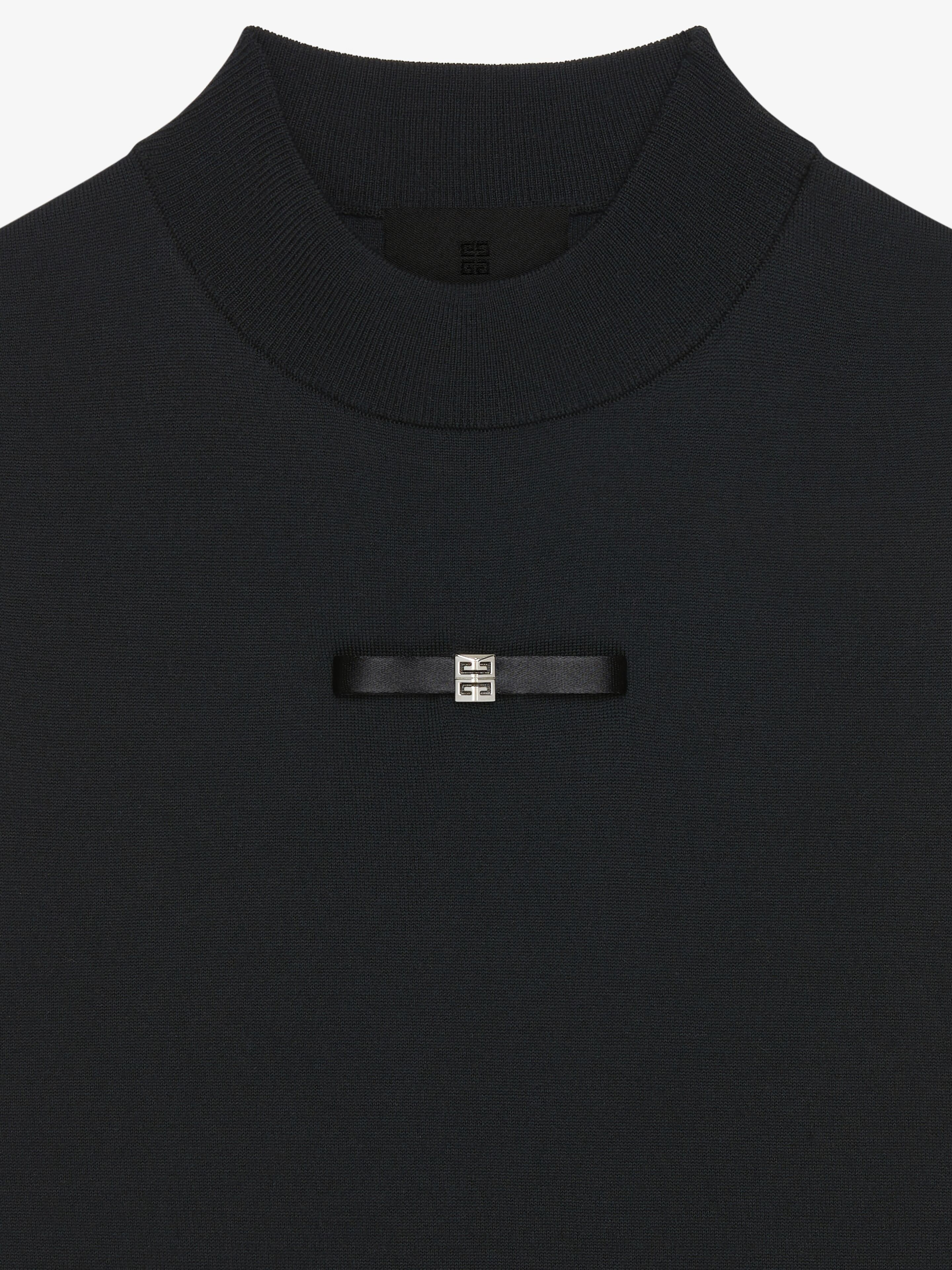 SWEATER IN WOOL WITH 4G BOW DETAIL - 5