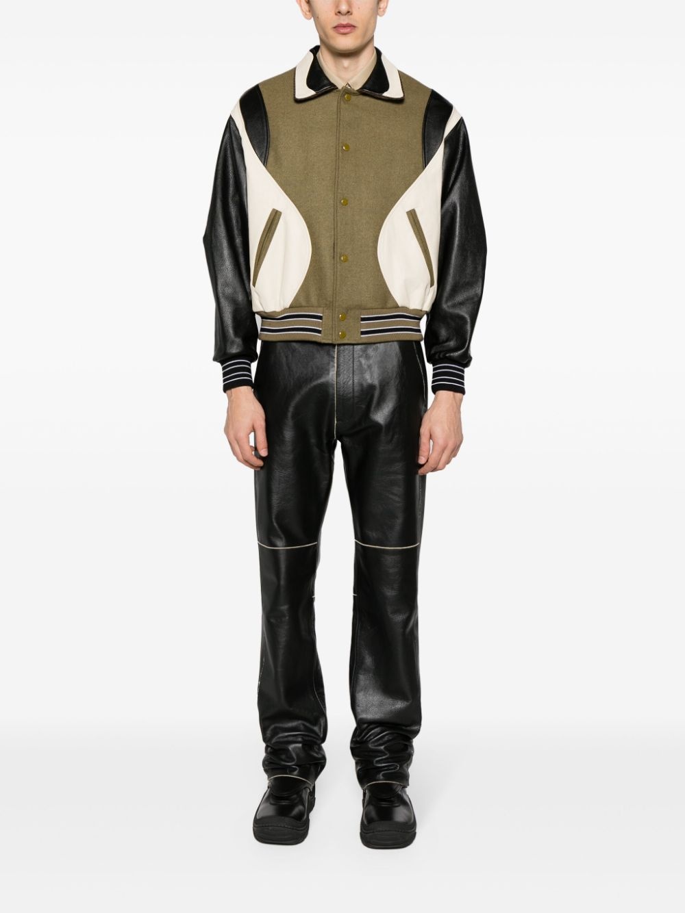 Robyn panelled bomber jacket - 2