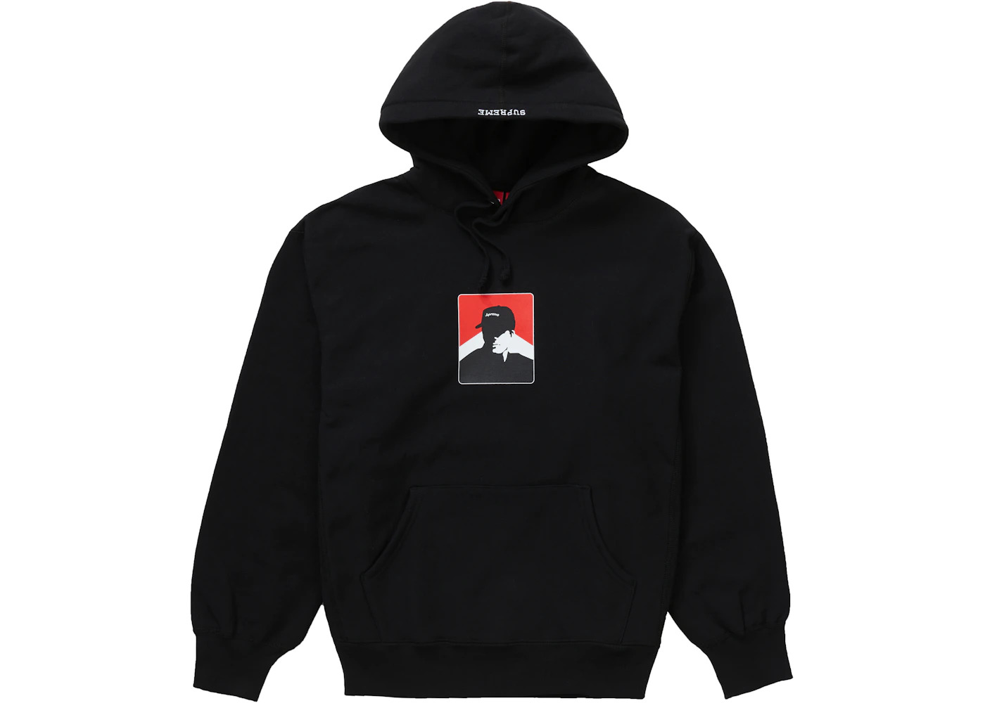 Supreme Portrait Hooded Sweatshirt (FW20) Black - 1