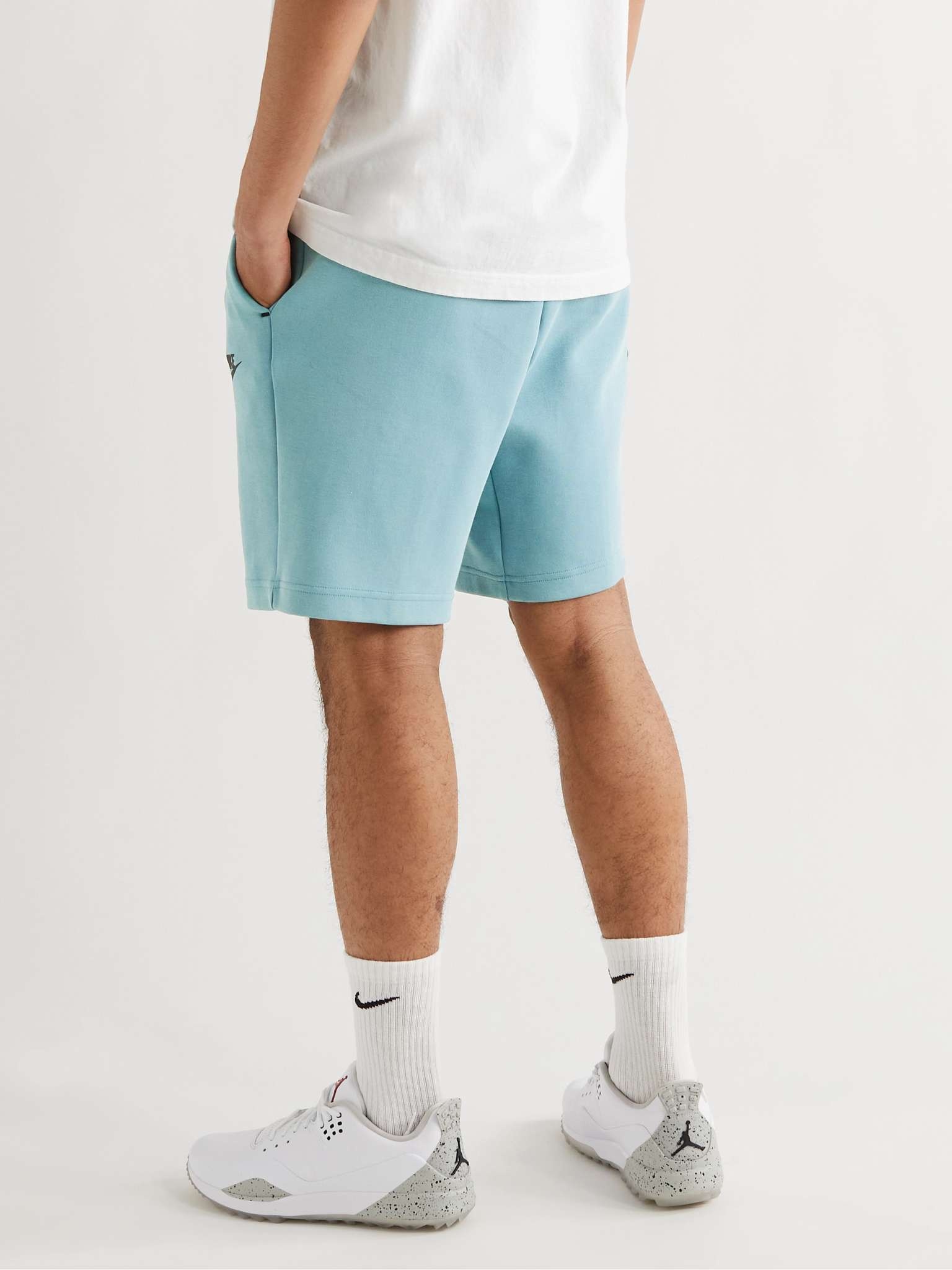 Sportswear Cotton-Blend Tech Fleece Drawstring Shorts - 4