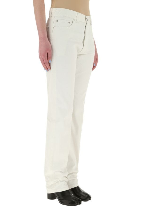 White denim jeans - 4