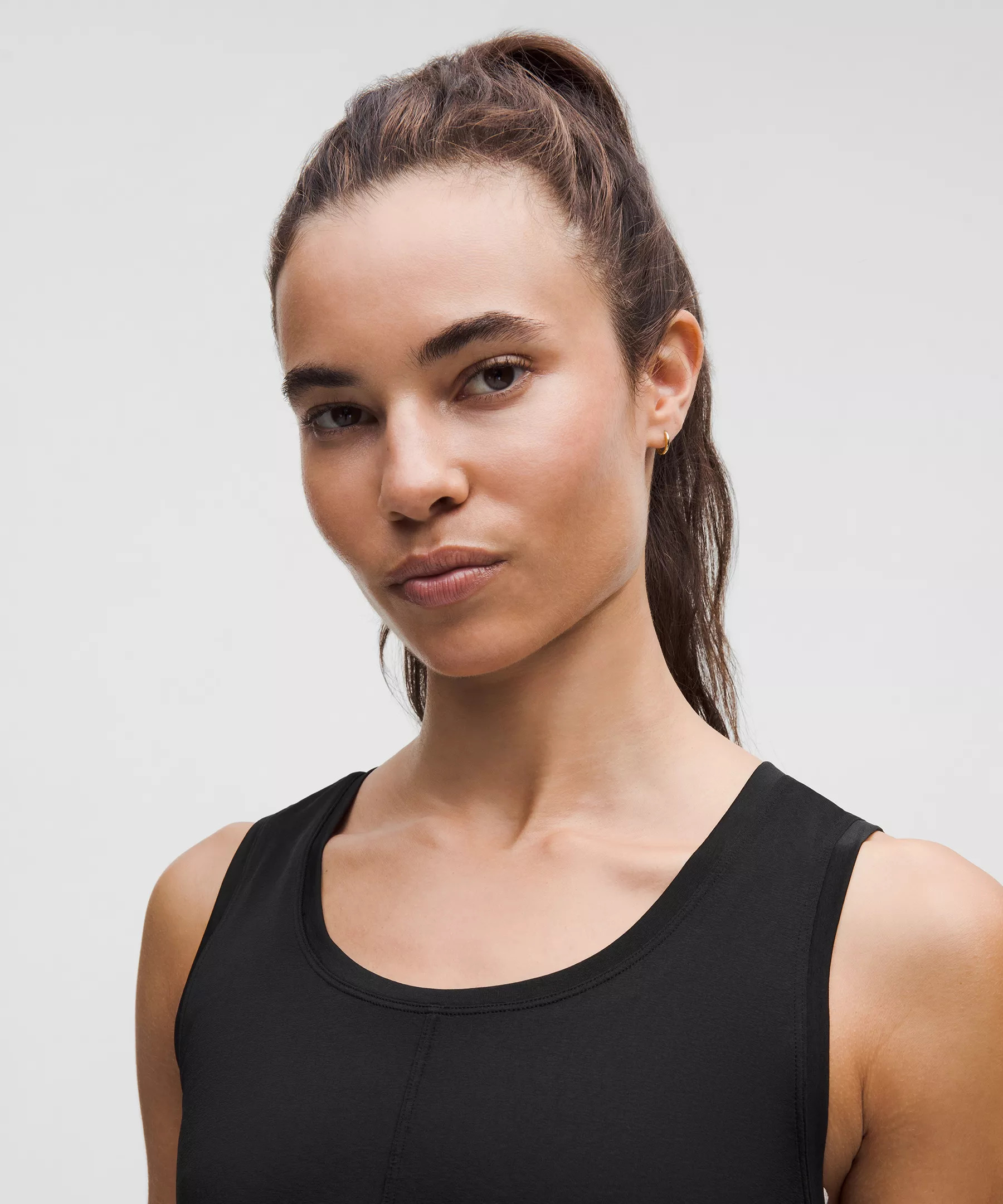 Lightweight Flowy-Hem Tank Top - 4