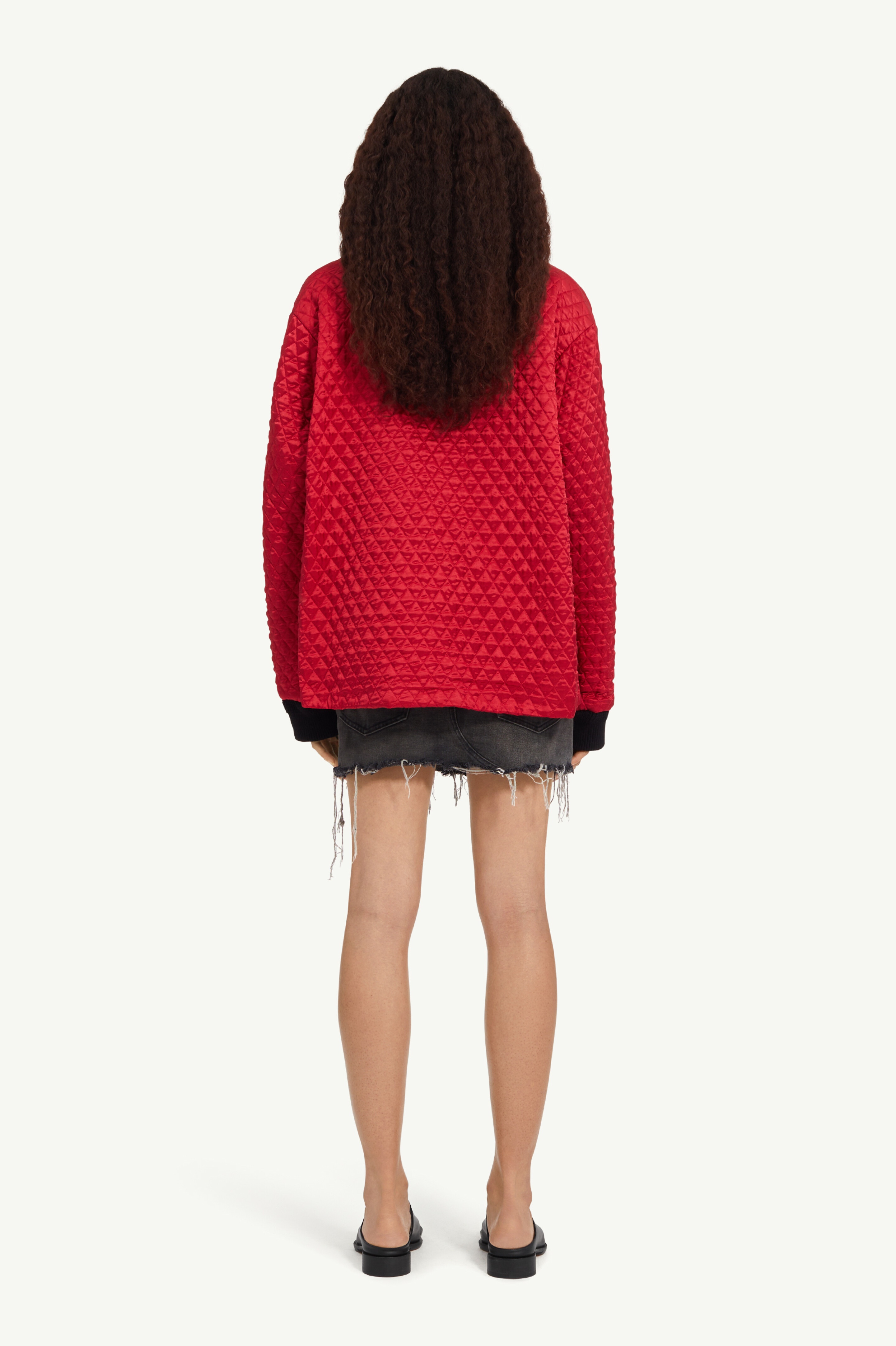 Quilted bomber jacket - 6