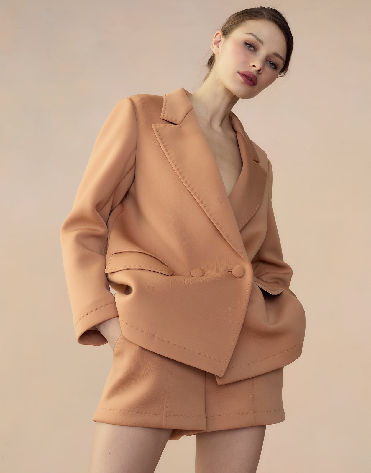 Bonded Pick Stitch Jacket - 5