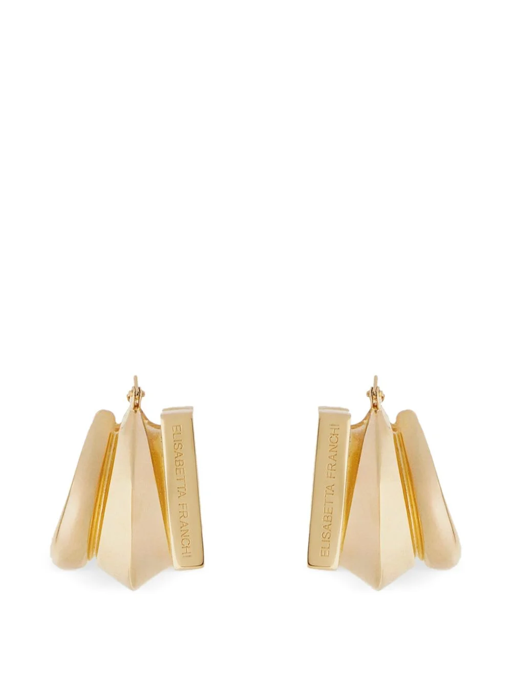 crystal-embellished earrings - 1