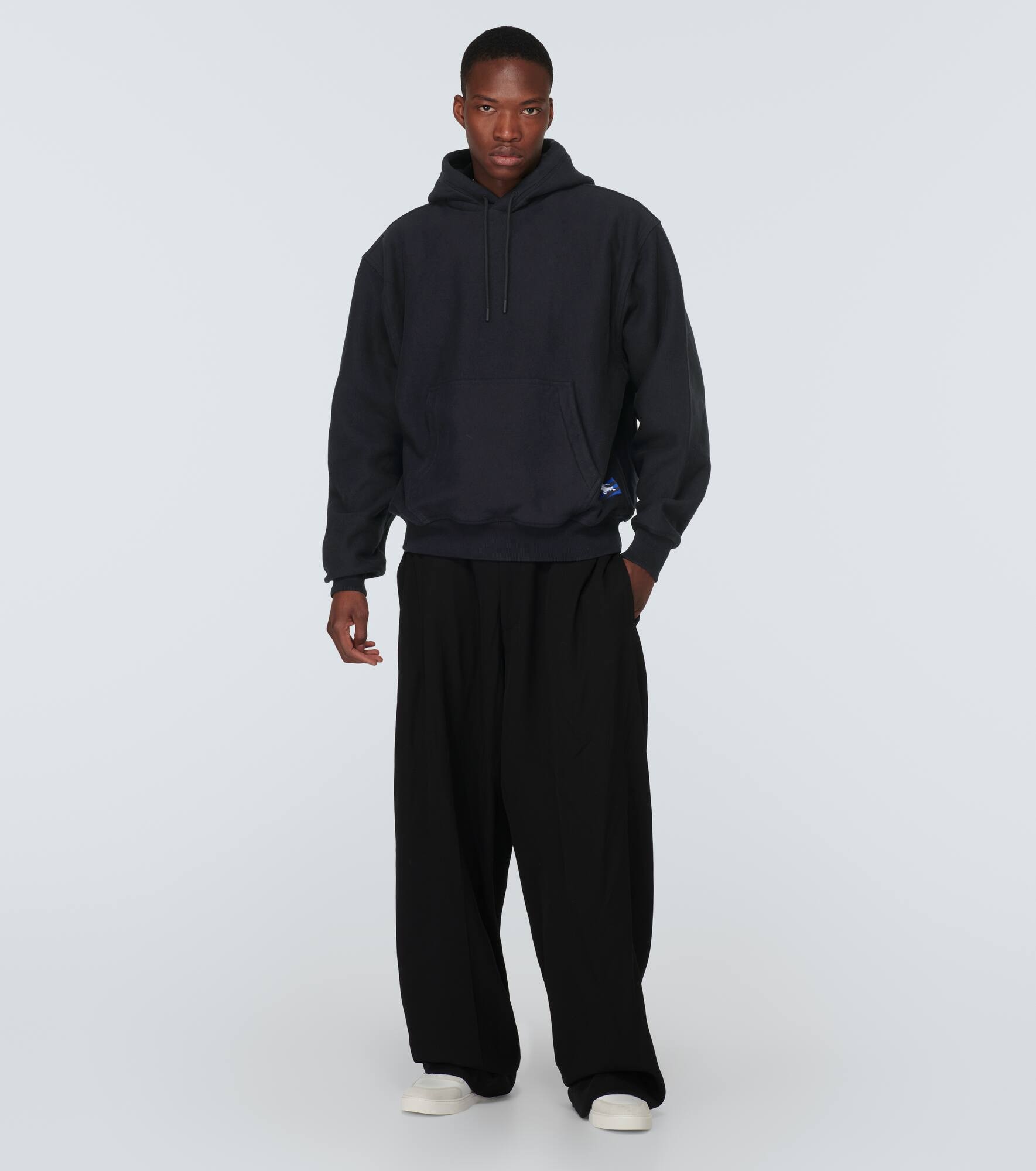 Cotton jersey hoodie - 2