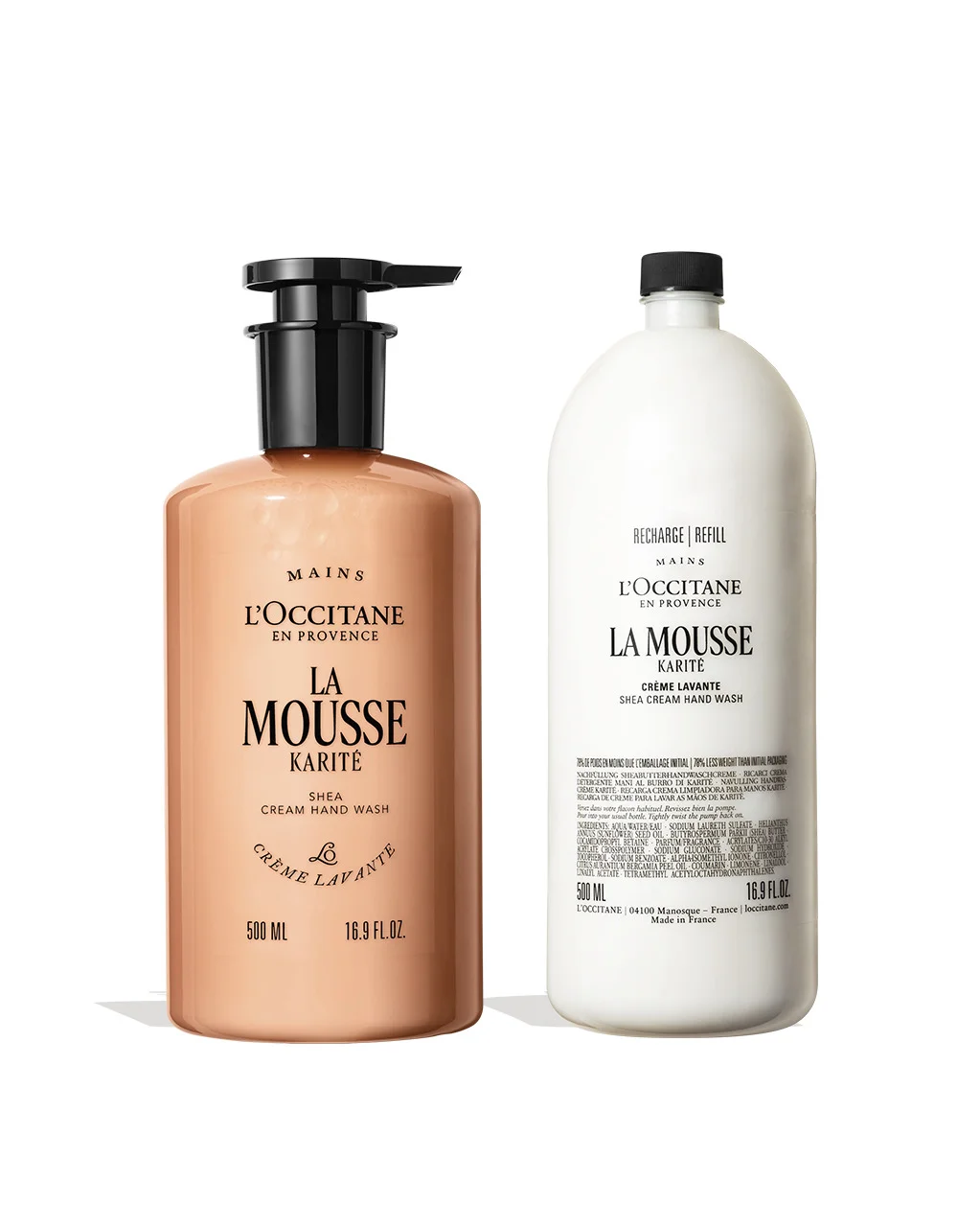 La Mousse Shea Cream Hand Wash + Refill - 1