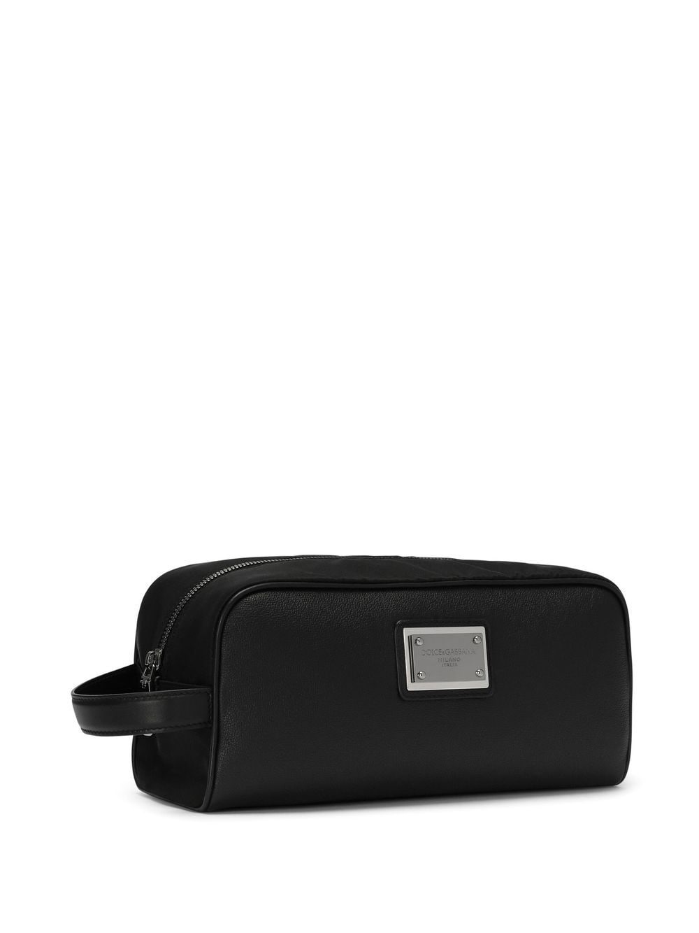 logo-plaque wash bag - 3
