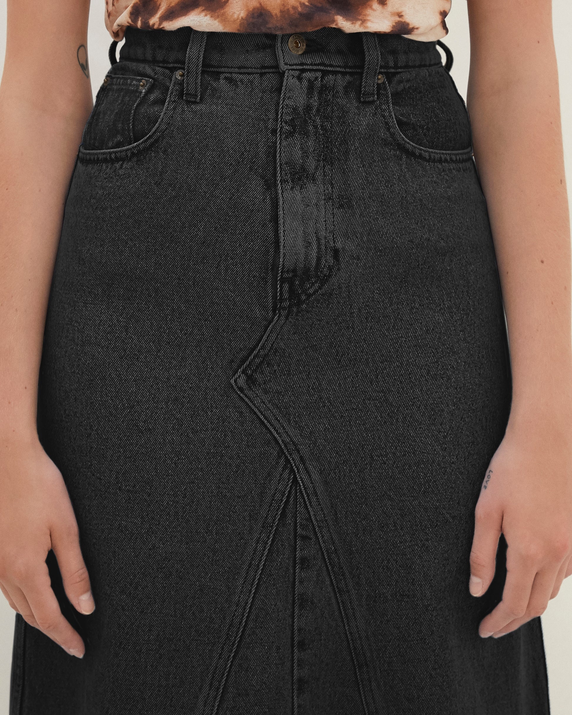 Denim Skirt - 3