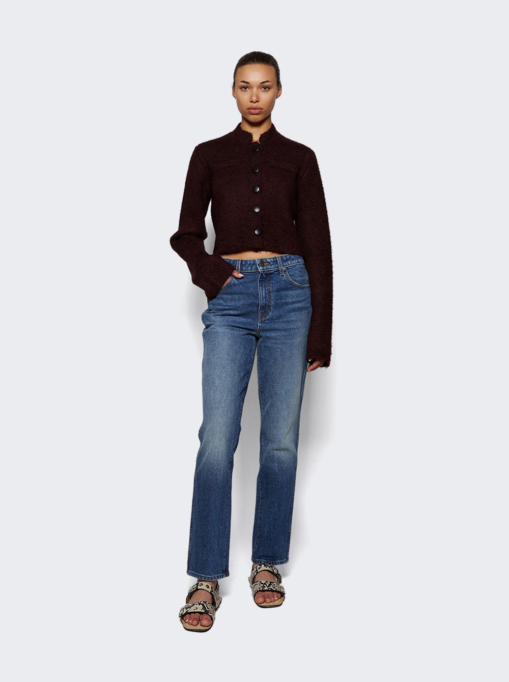 Ello Jacket Dark Plum - 5