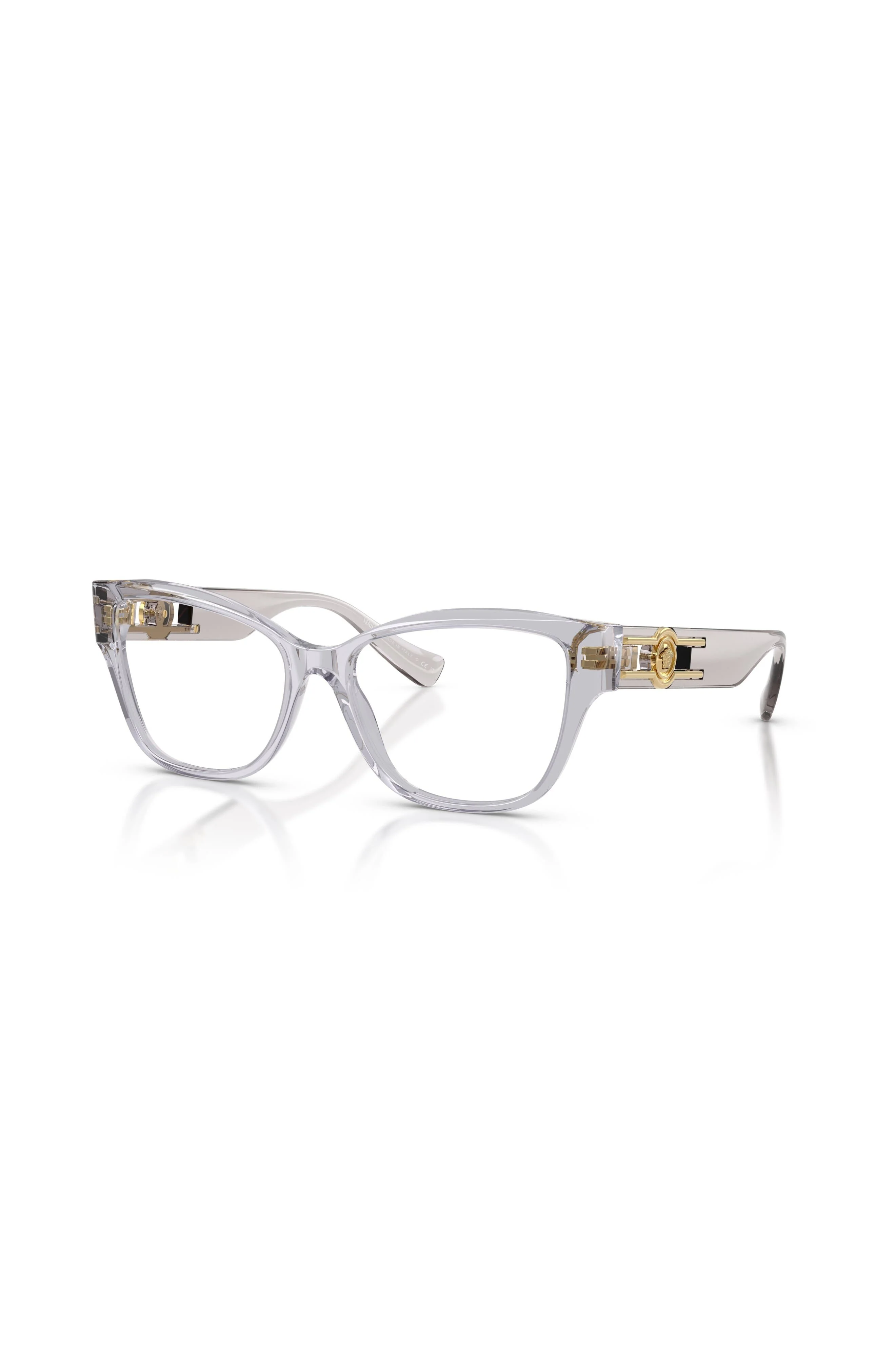 Versace 54mm Rectangle optical glasses in Grey - 1
