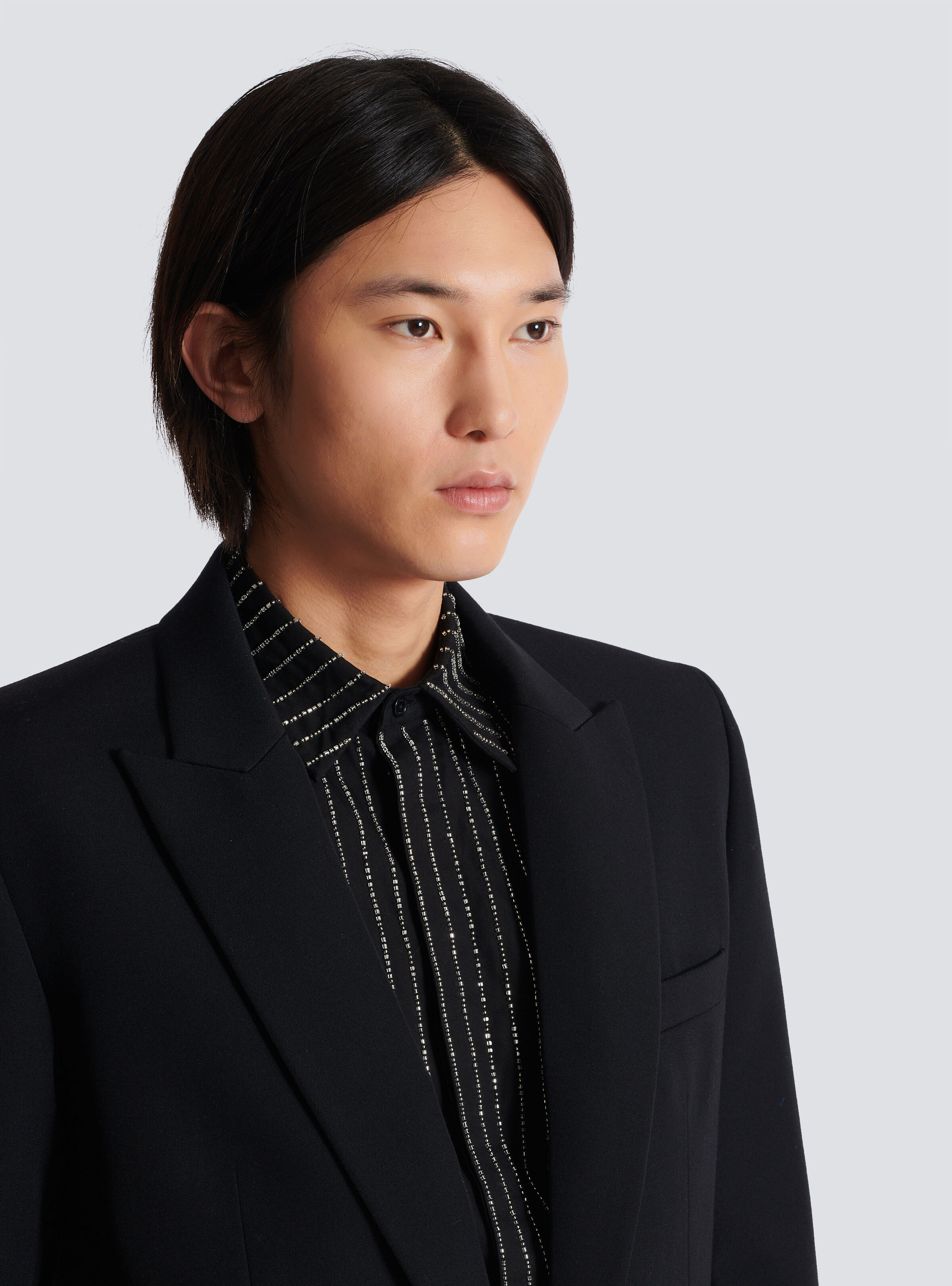Grain de poudre wool 1-button jacket - 8