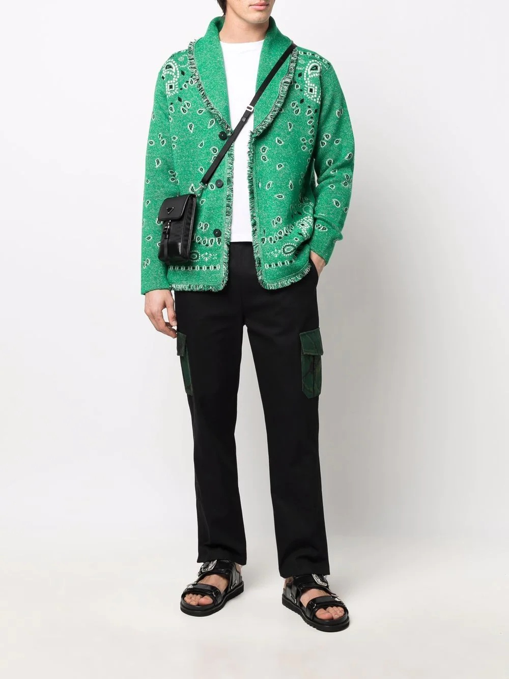 Icon jacquard-woven cardigan - 2