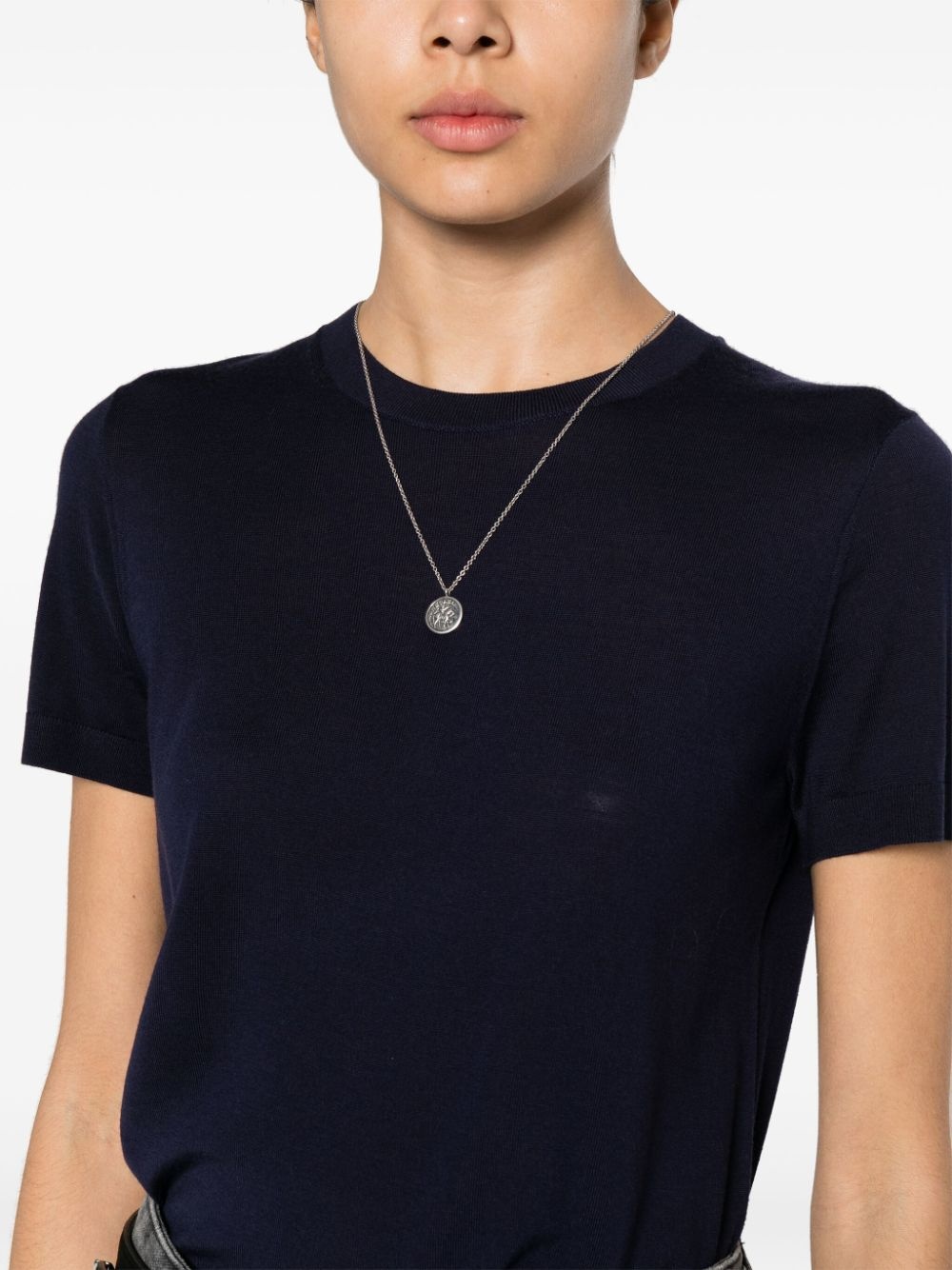 shortsleeved knitted top - 5