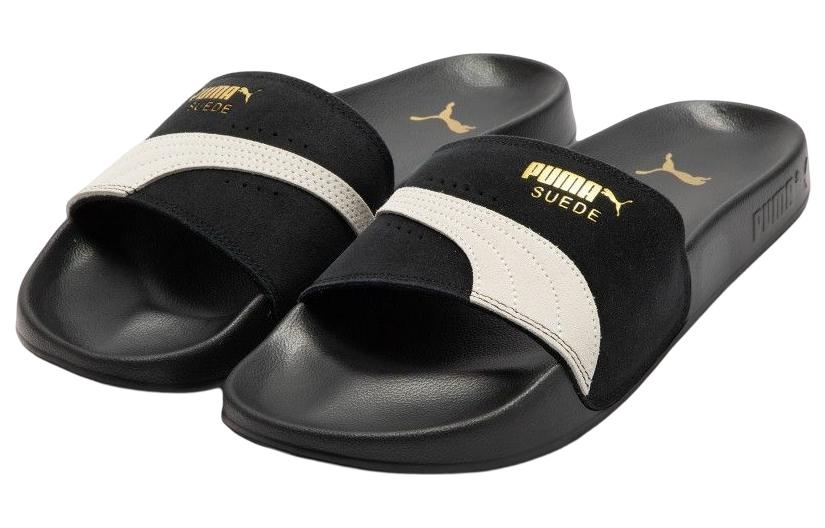 PUMA Lead Cat 2.0 Suede OG Slide 'Black White' 389117-01 - 4