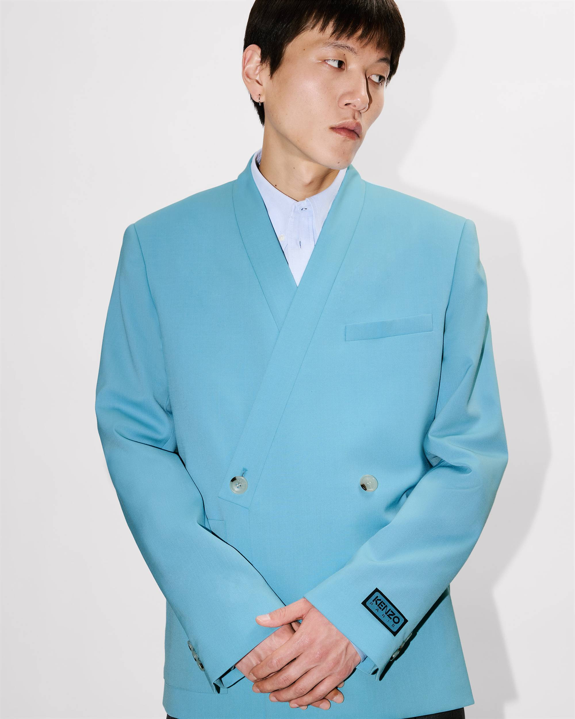 Adjusted kimono tailored jacket - 6