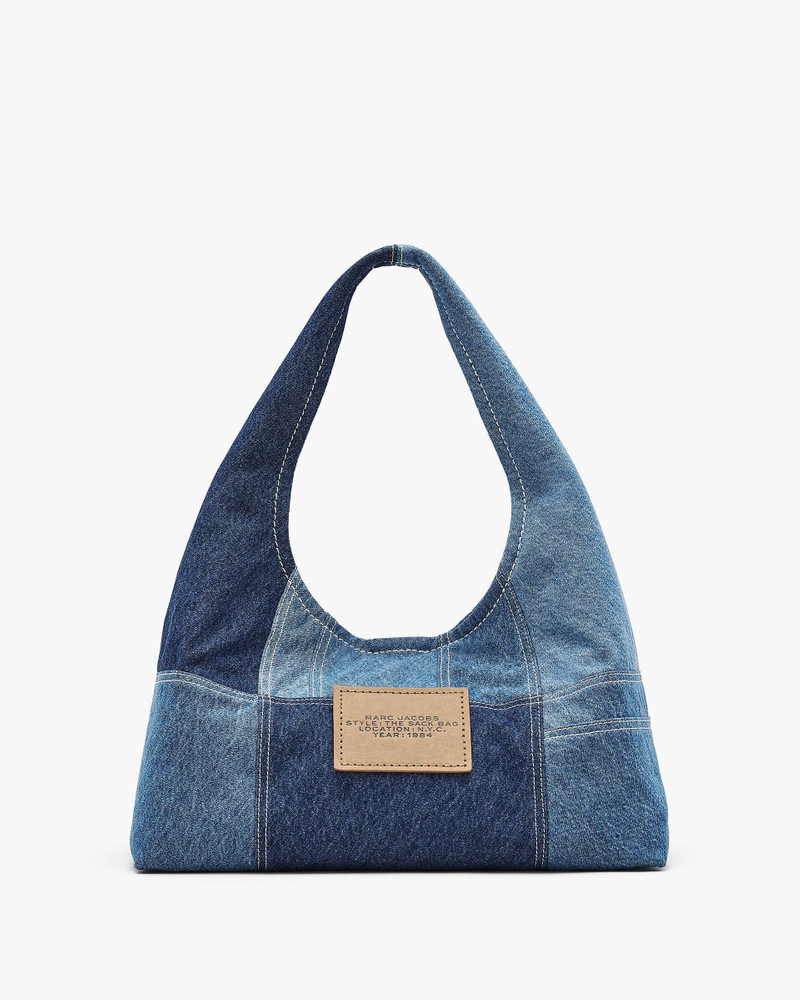 THE PATCHWORK DENIM SACK BAG 3