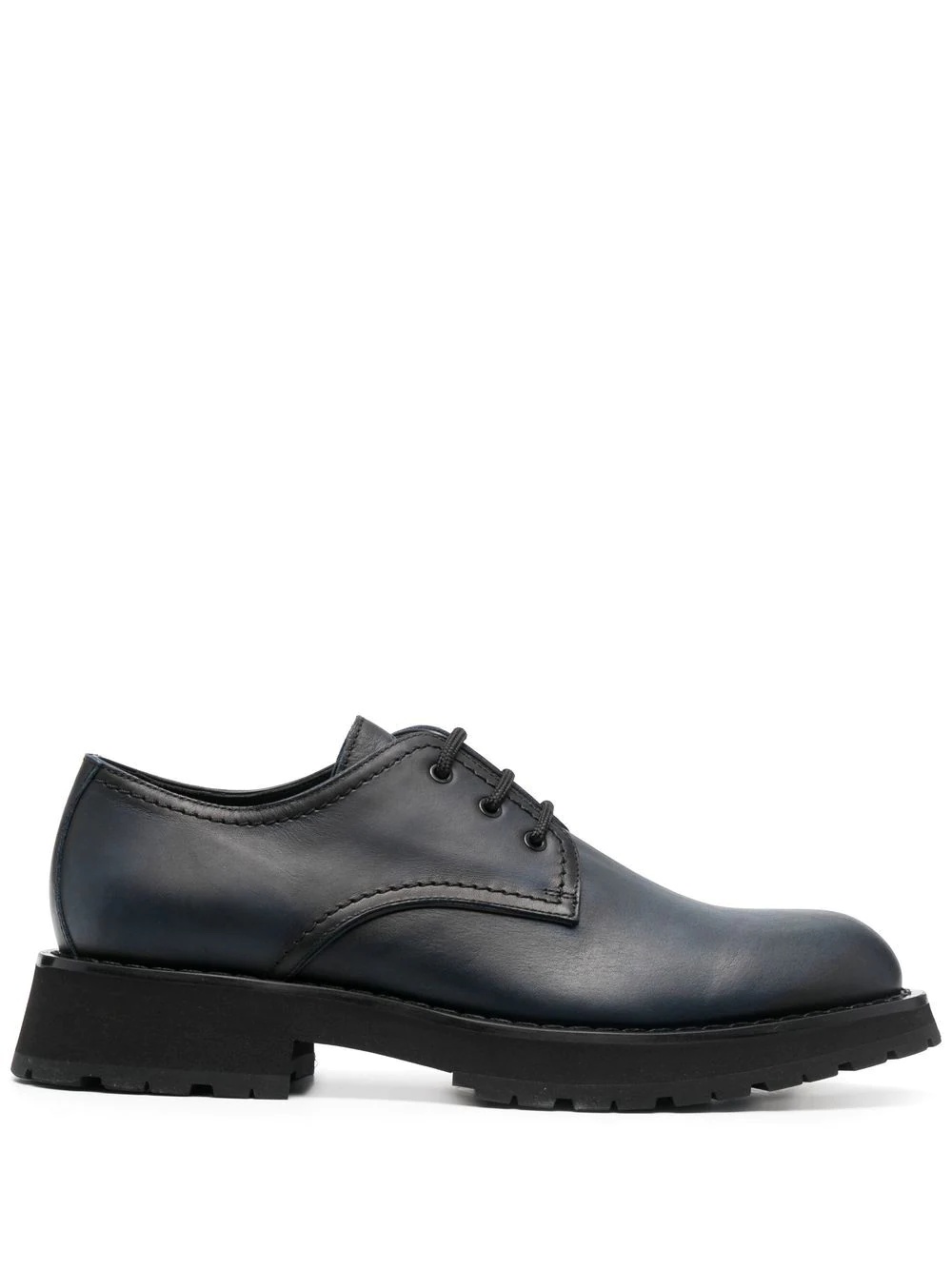 chunky-sole derby shoes - 1