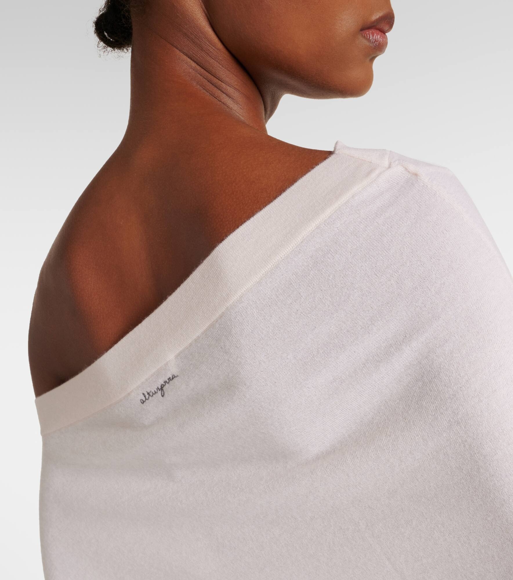 Grainge off-shoulder cashmere sweater - 6
