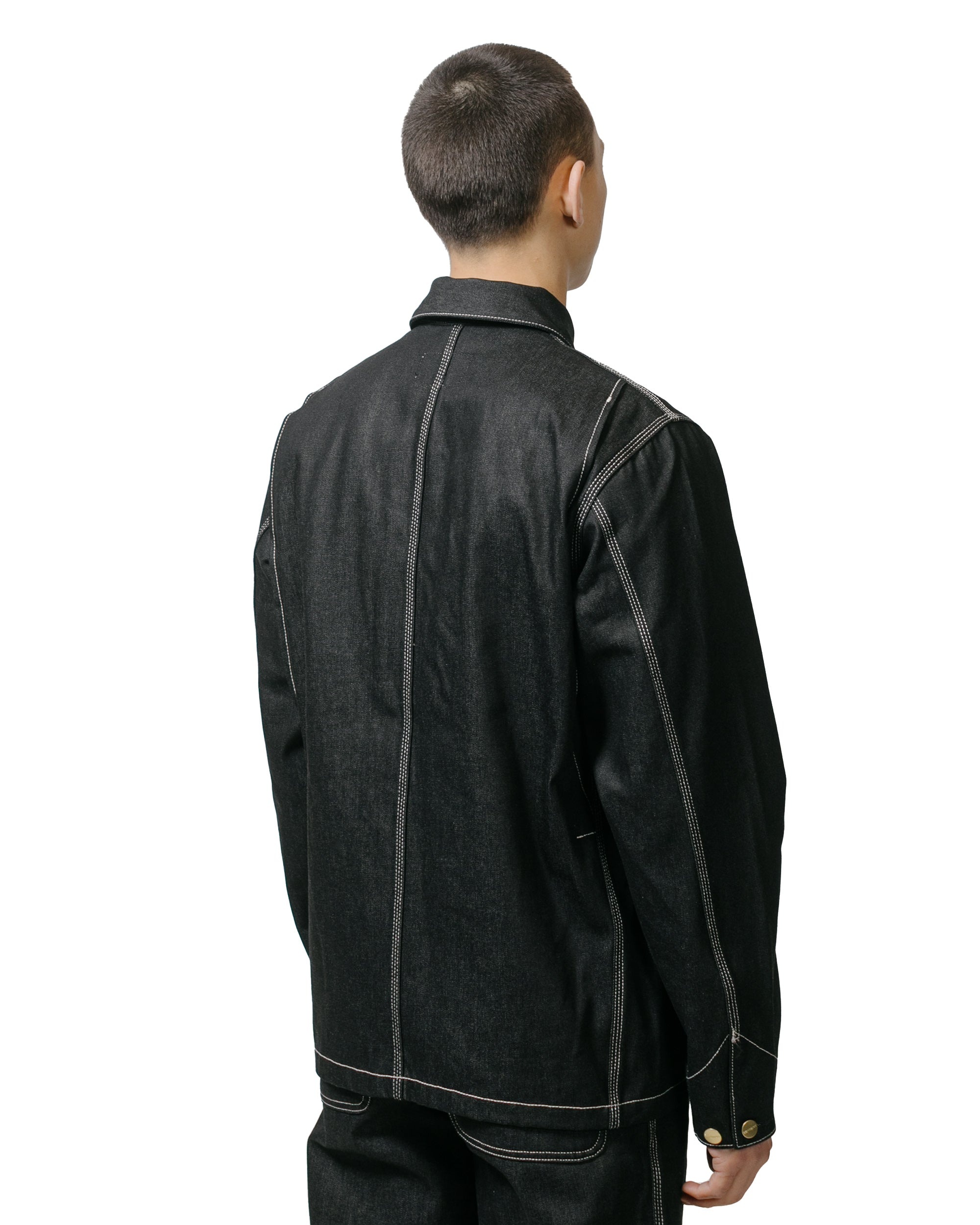 Carhartt W.I.P. OG Chore Coat Denim Black Rigid - 3