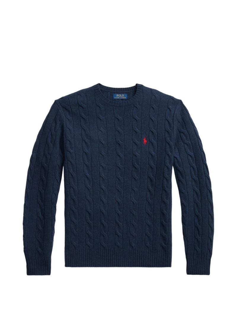 cable-knit sweater 1