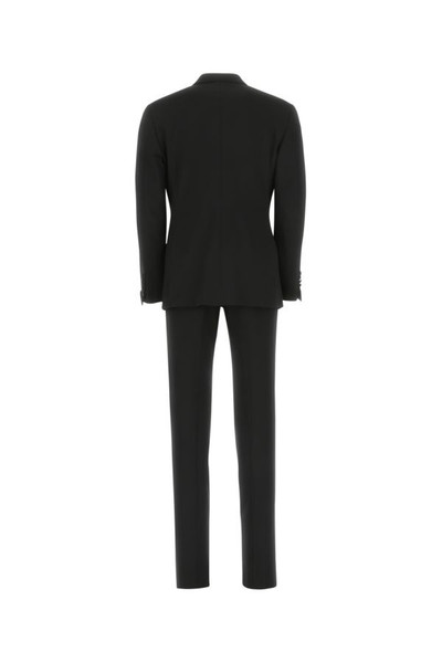 TOM FORD Black stretch wool suit outlook