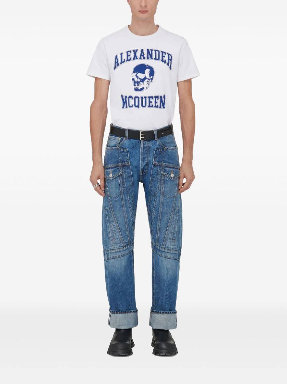 mid-rise straight-leg jeans - 2