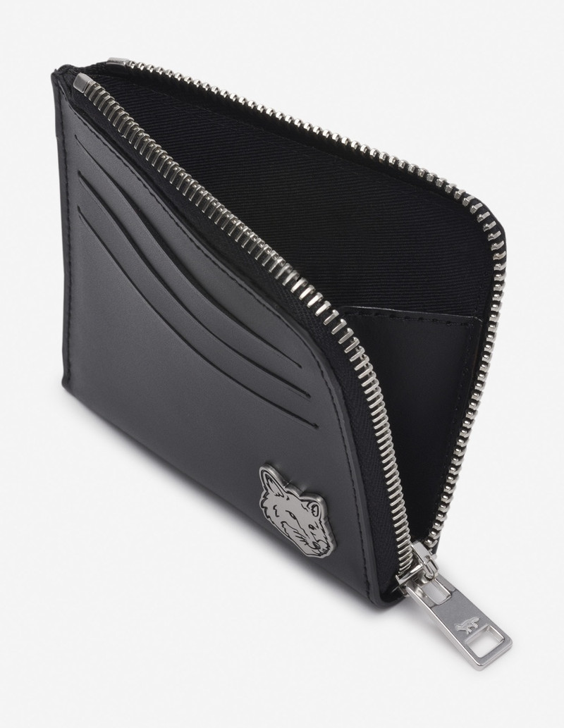 FOX HEAD ZIPPED CARDHOLDER 3