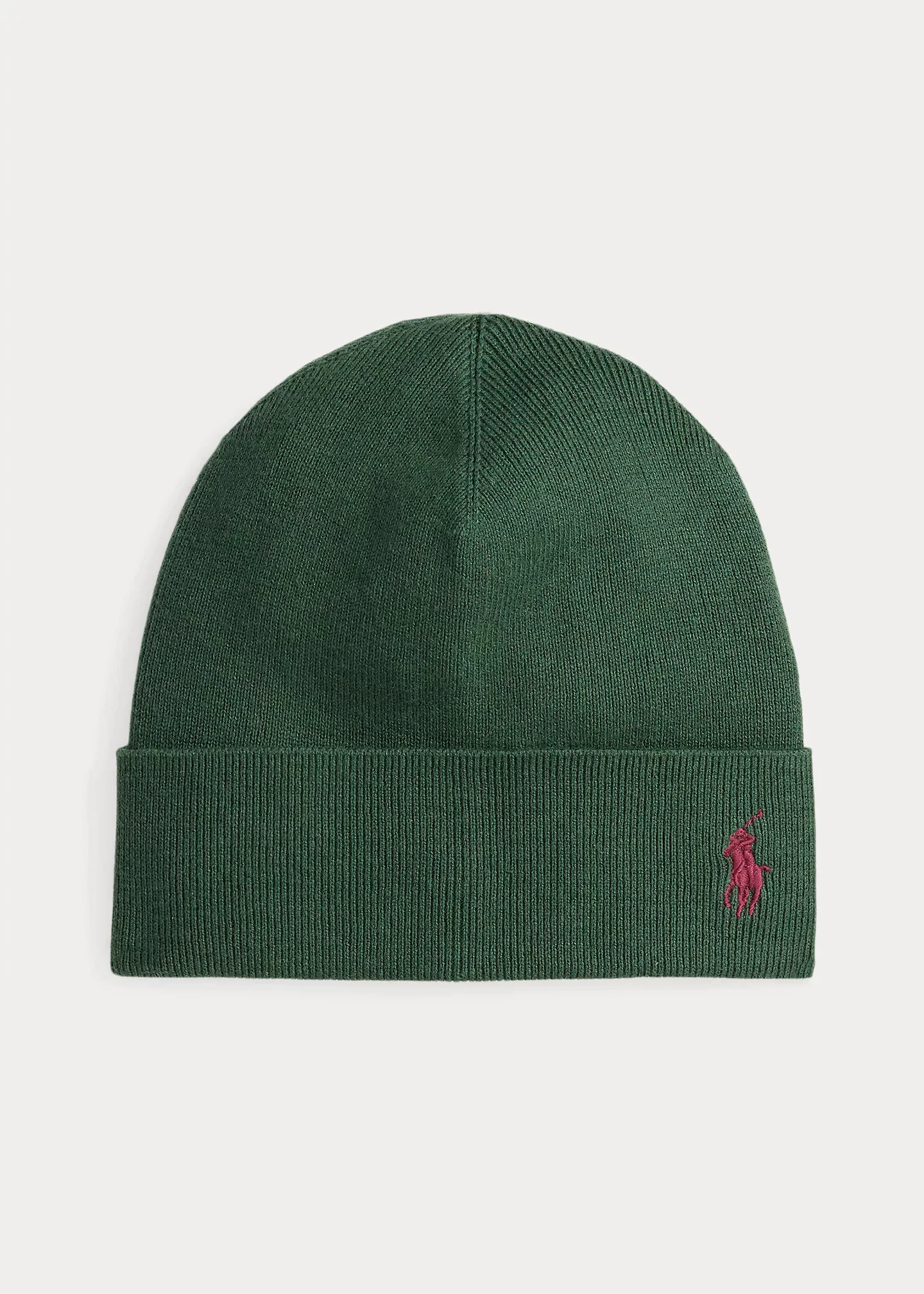 Rib-Knit Cotton Beanie - 1