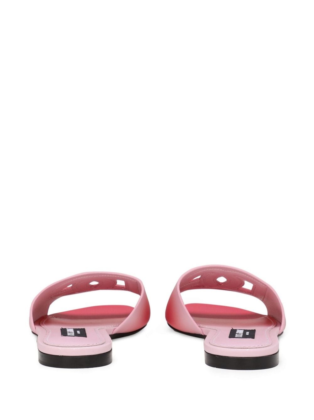 DG ombrÃ© leather slides - 3