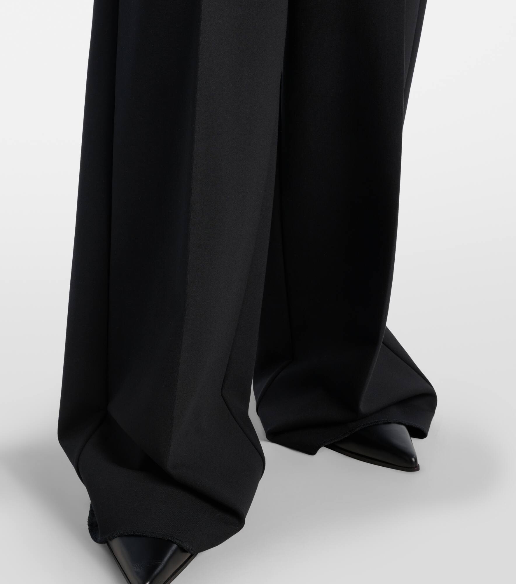Biada high-rise wide-leg pants - 5