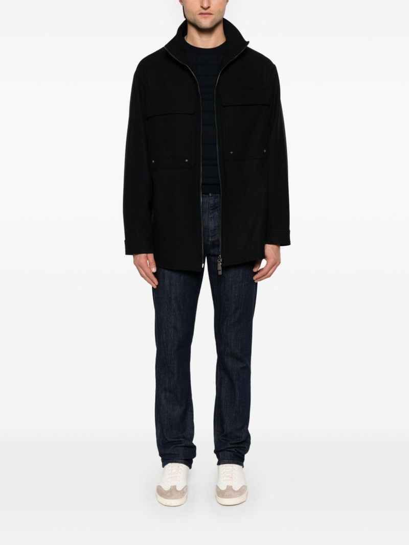 Canali merino-wool sweater outlook