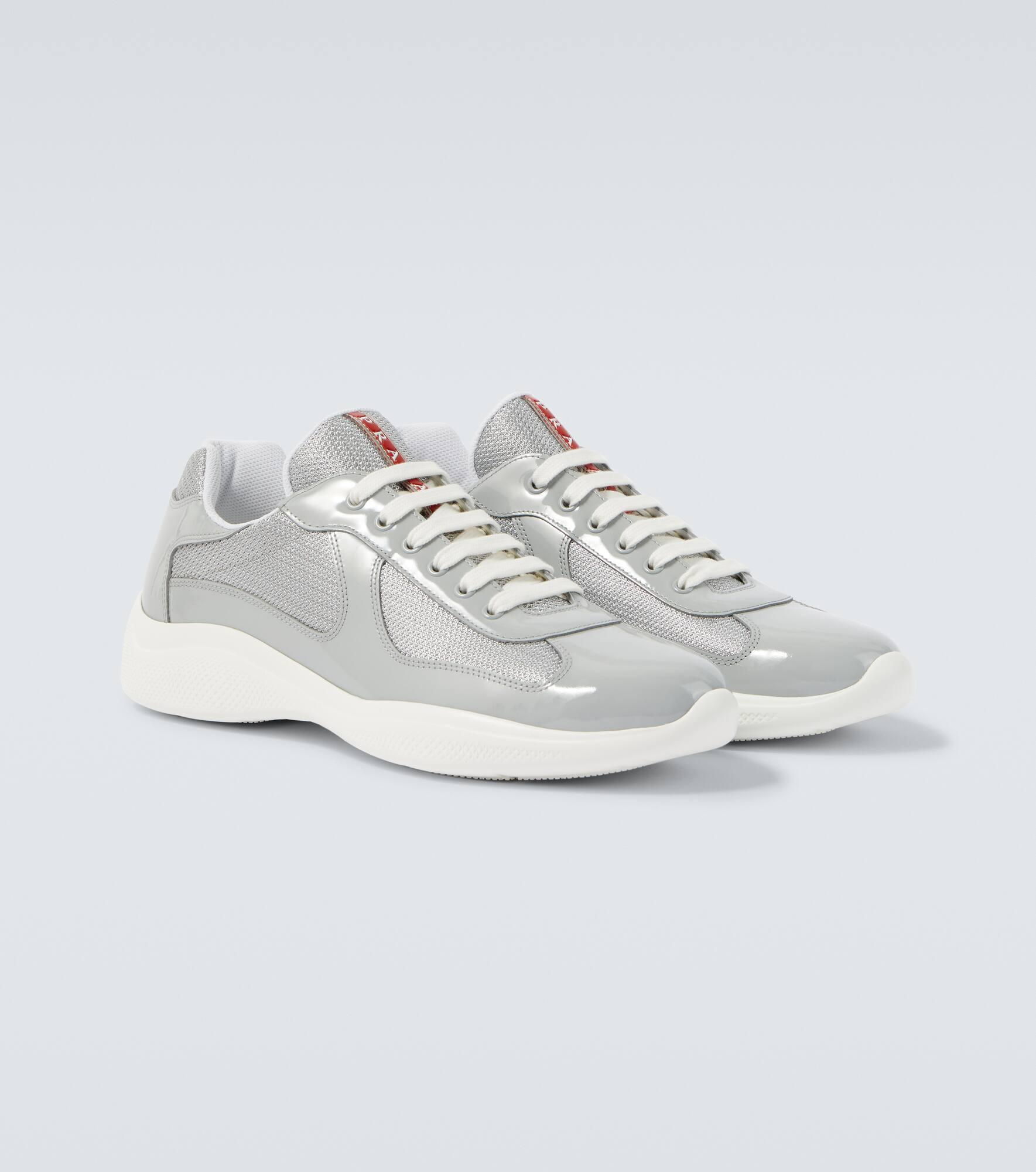 Prada American's Cup patent leather sneakers - 5