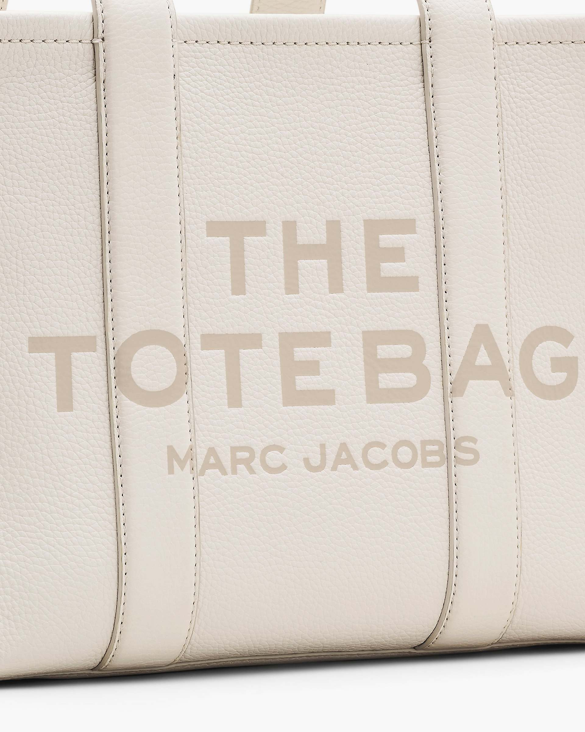THE LEATHER MEDIUM TOTE BAG - 5