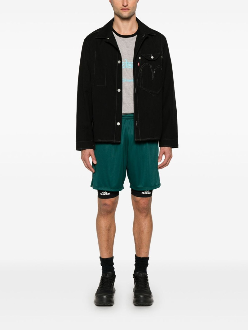 Martine Rose layered shorts outlook