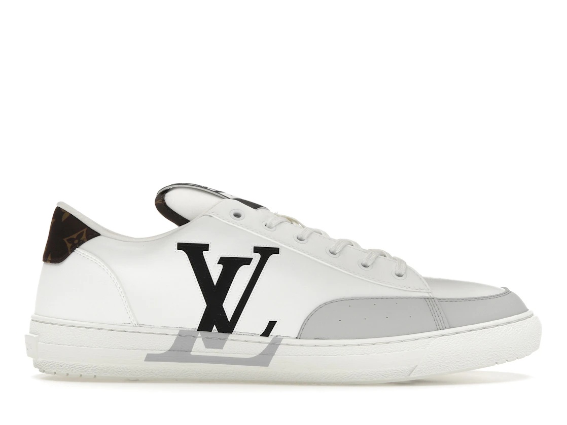 Louis Vuitton Charlie Trainers White Cacoa Brown Black - 1