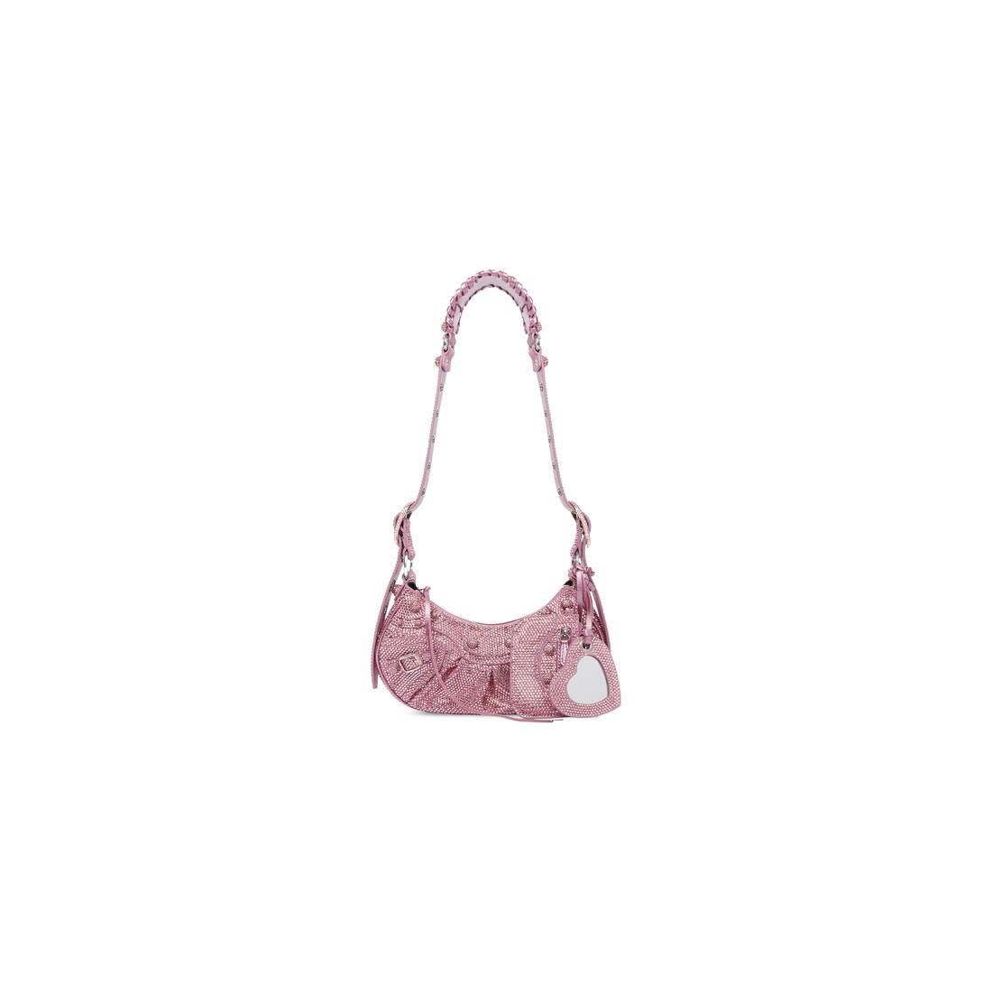 le cagole xs shoulder bag with rhinestones - 1