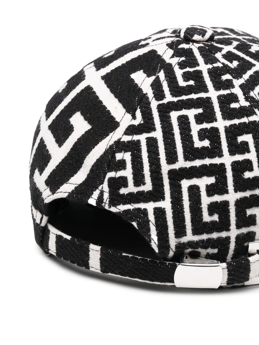 monogram jacquard cap - 2