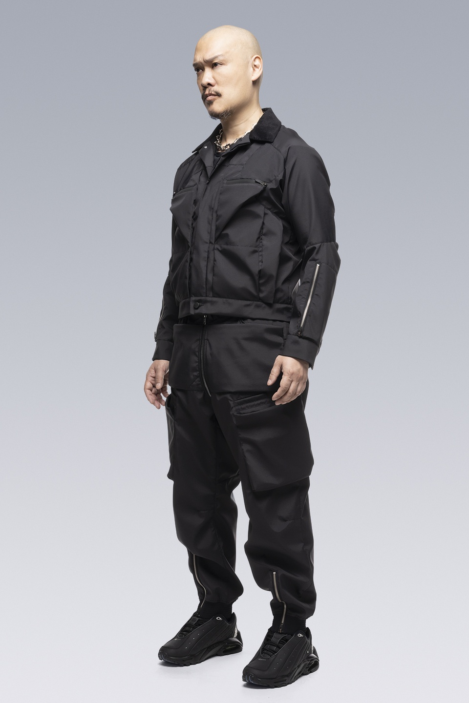 P38-GTB Composite Nylon Cargo Pant Black - 11