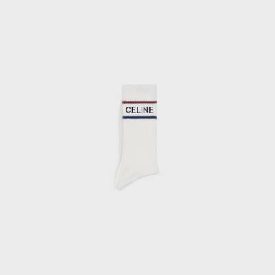 CELINE CELINE SOCKS IN STRIPED COTTON outlook