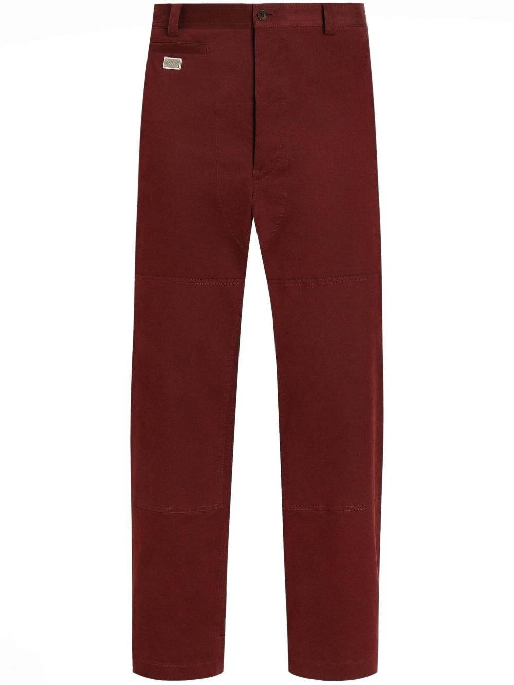 straight-leg trousers - 1