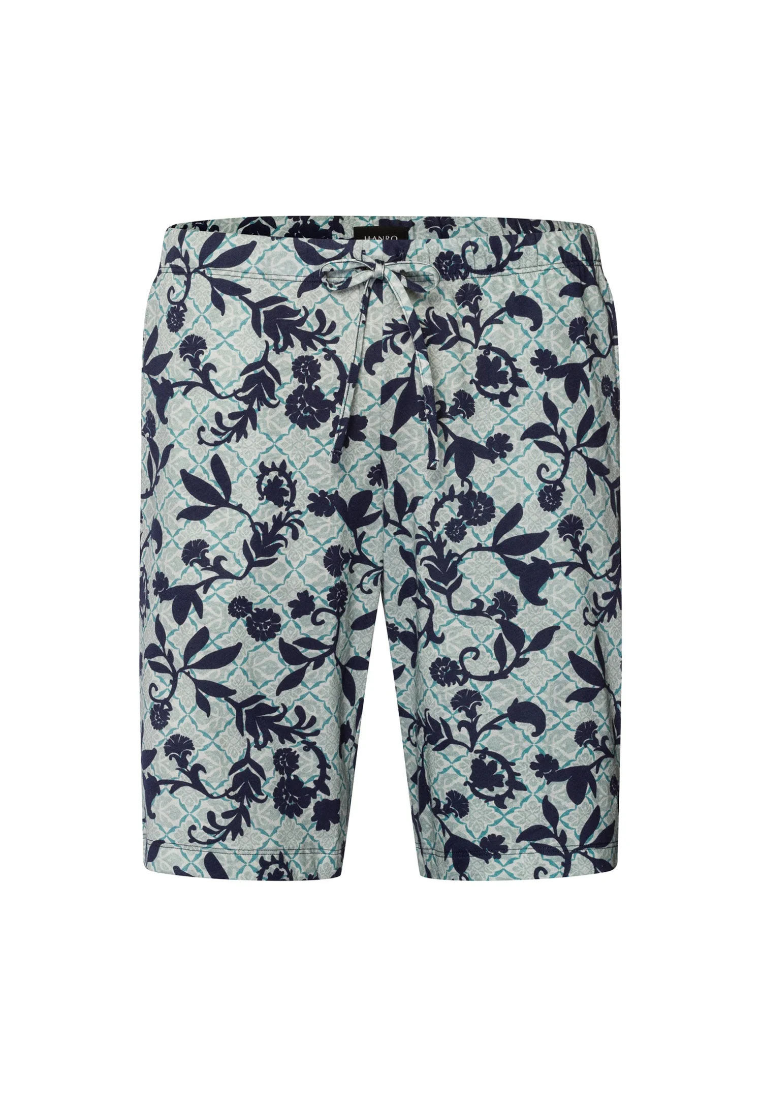 Night And Day Drawstring Cotton Shorts - 1