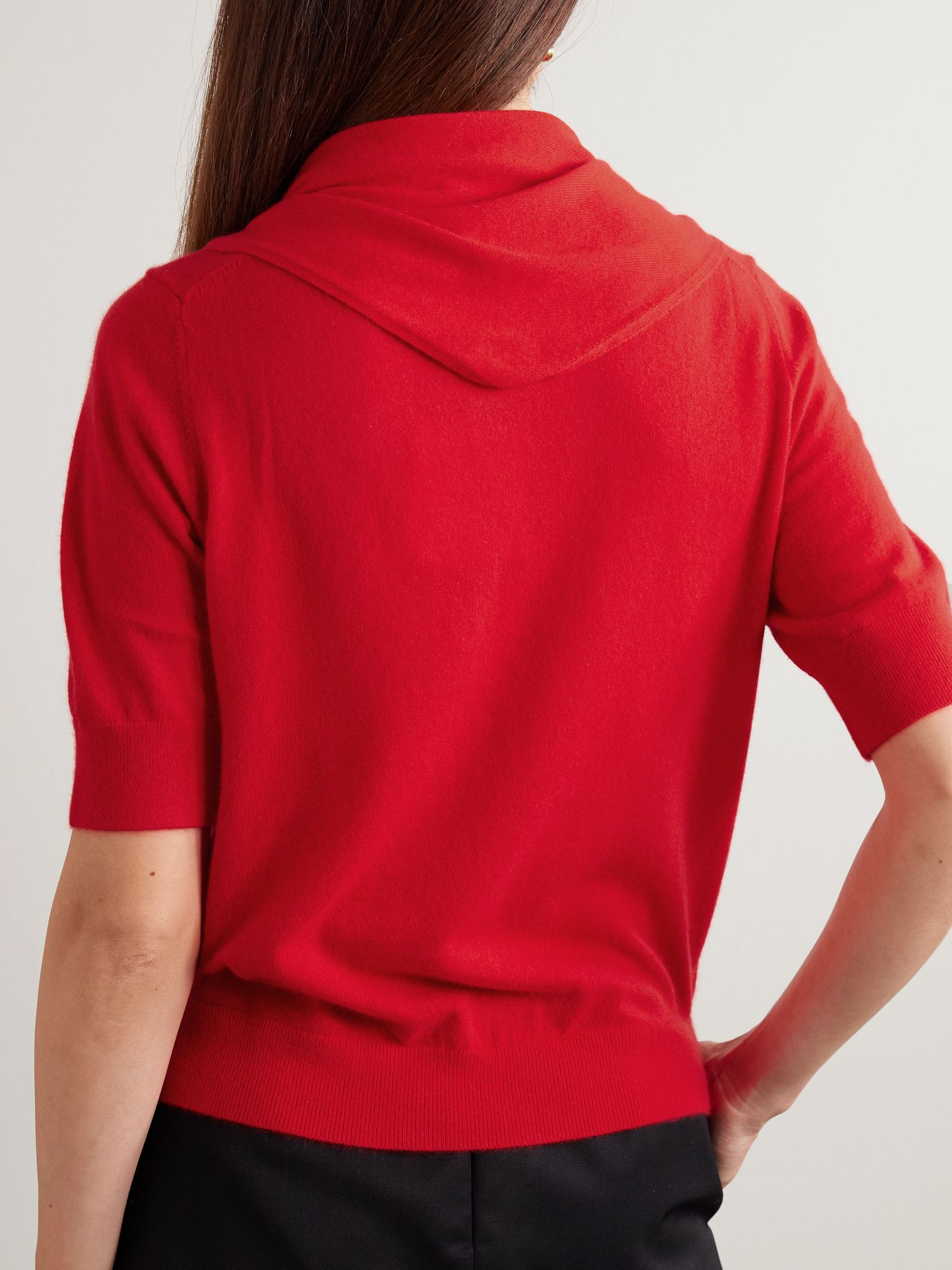 Imogen organic cashmere sweater Red - 3