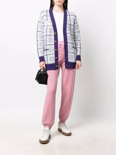 Golden Goose Journey Collection checked cardigan outlook