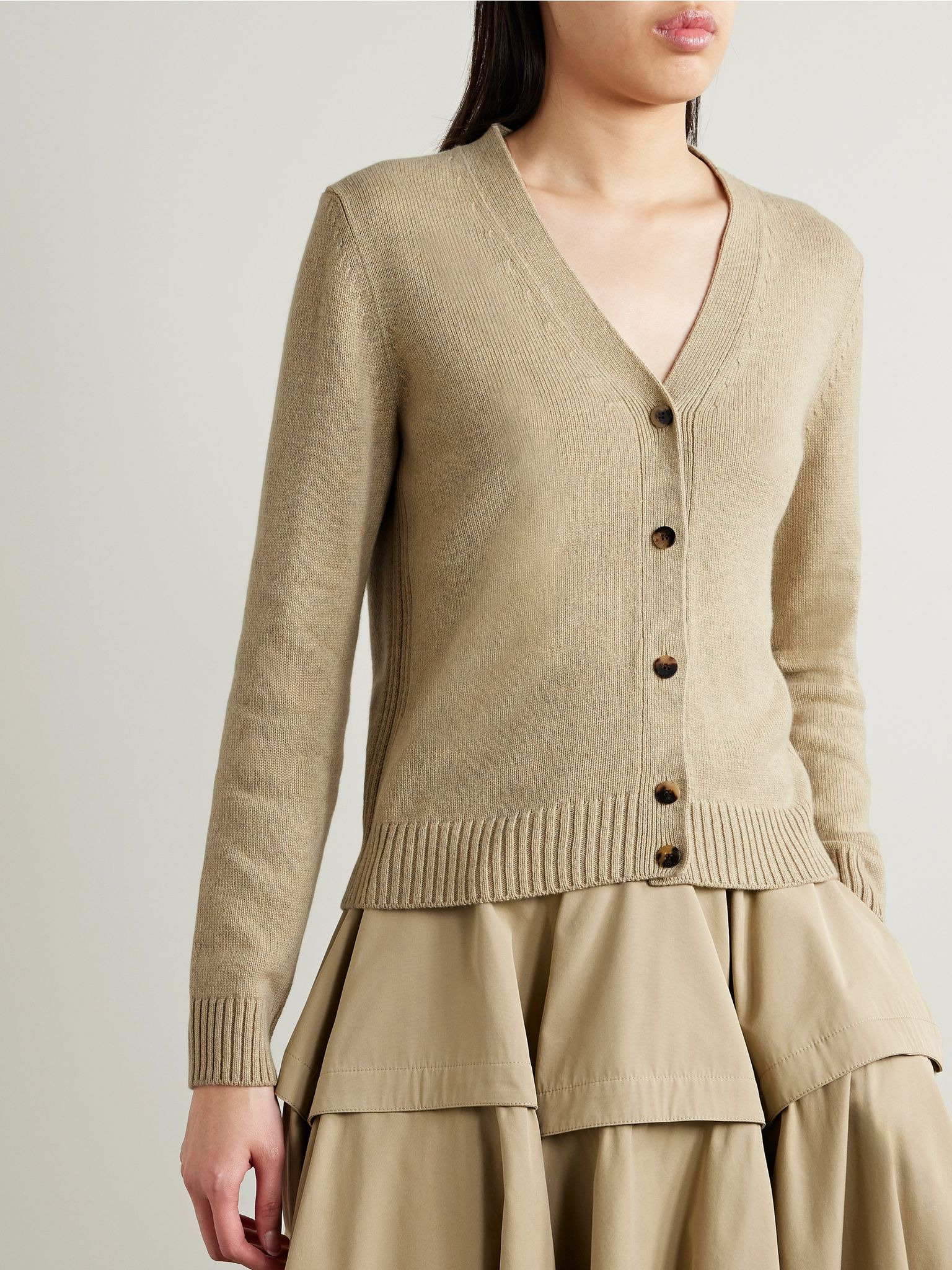 Cashmere cardigan Beige - 3